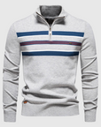 Sportlicher Pullover mit modernem Kontrastdesign 4