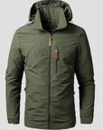 Stilvolle Regenjacke mit Kapuze für Abenteuer 0