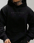 Übergroßer Hoodie im minimalistischen Stil 1