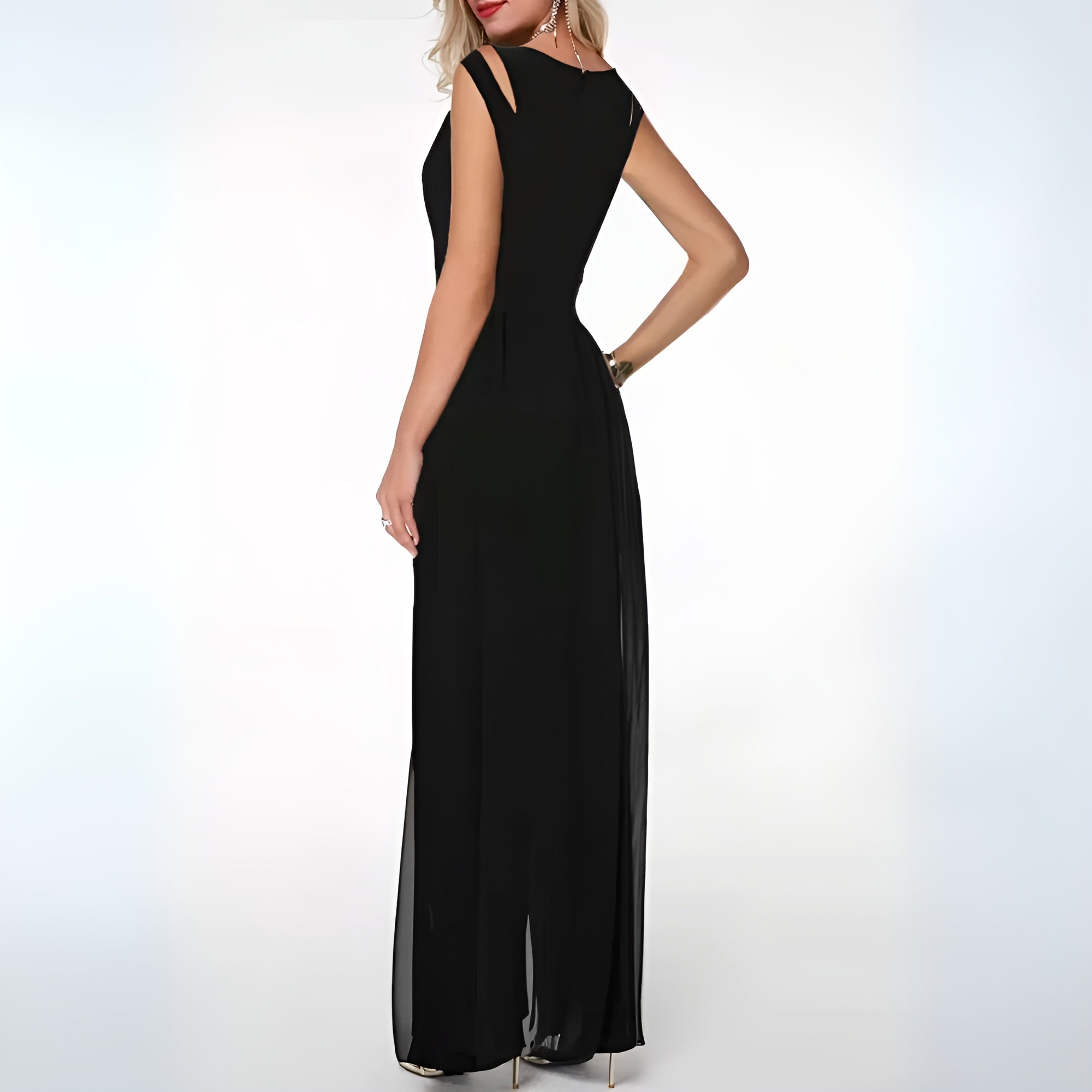 Eleganter Jumpsuit für Damen – Leichtes Material und Fließender Schnitt für Sommernächte 3