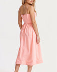 A-Linien Midi-Kleid mit zarten Trägern 8
