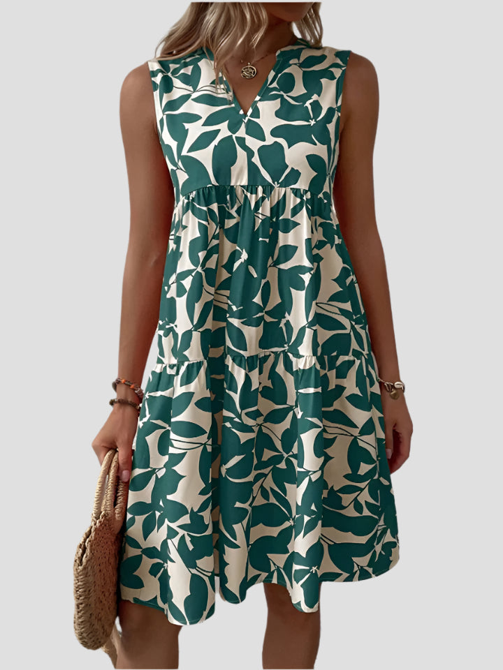 A-Linien Sommerkleid mit Blumendruck – Leicht und Elegant für Jeden Anlass 1