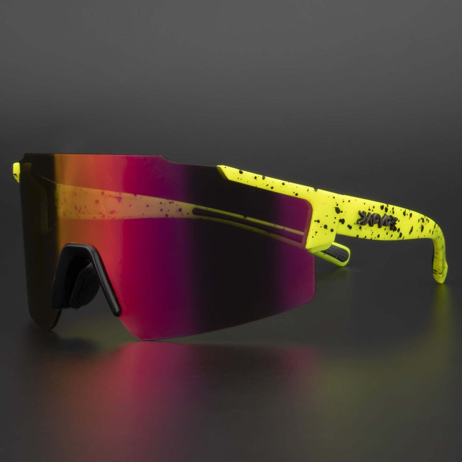 Aerodynamische Fahrradbrille für ununterbrochene Sicht 11