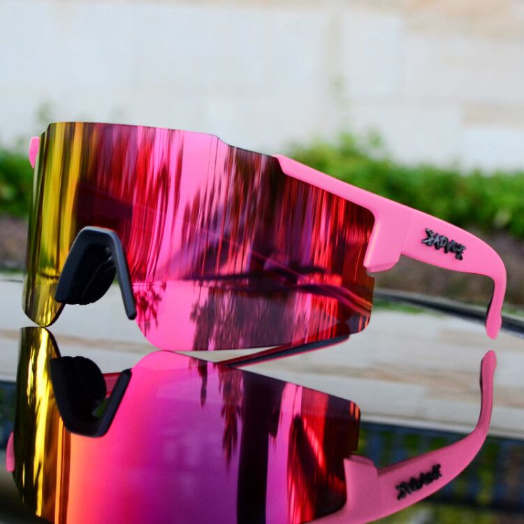 Aerodynamische Fahrradbrille für ununterbrochene Sicht 14