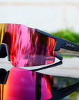 Aerodynamische Fahrradbrille für ununterbrochene Sicht 1
