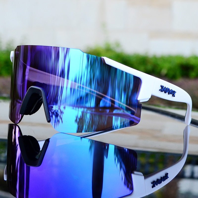 Aerodynamische Fahrradbrille für ununterbrochene Sicht 6