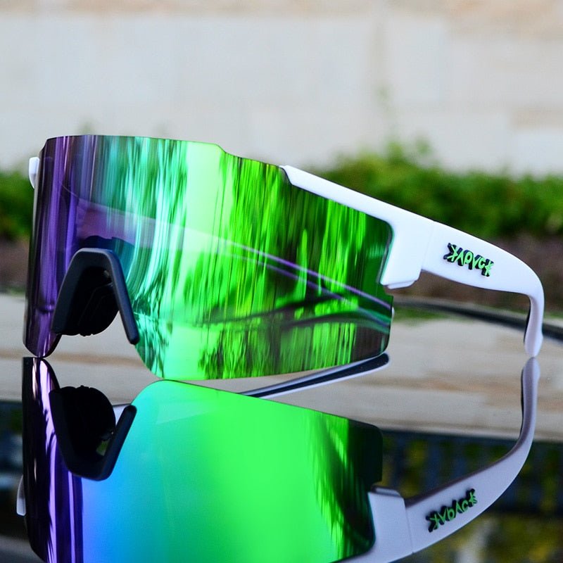 Aerodynamische Fahrradbrille für ununterbrochene Sicht 7