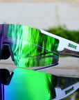 Aerodynamische Fahrradbrille für ununterbrochene Sicht 7
