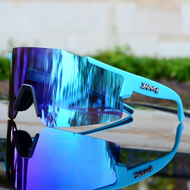 Aerodynamische Fahrradbrille für ununterbrochene Sicht 8