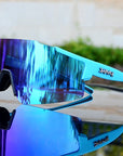 Aerodynamische Fahrradbrille für ununterbrochene Sicht 8