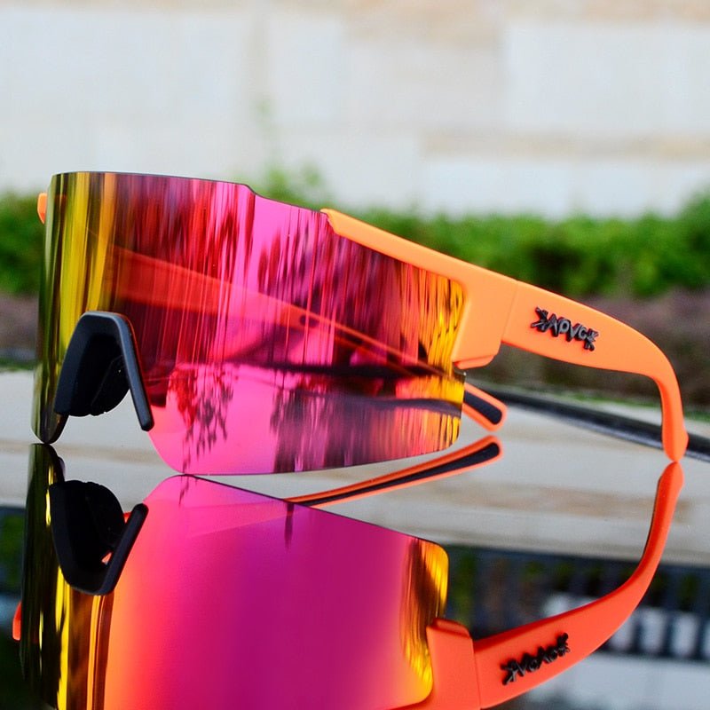 Aerodynamische Fahrradbrille für ununterbrochene Sicht 9