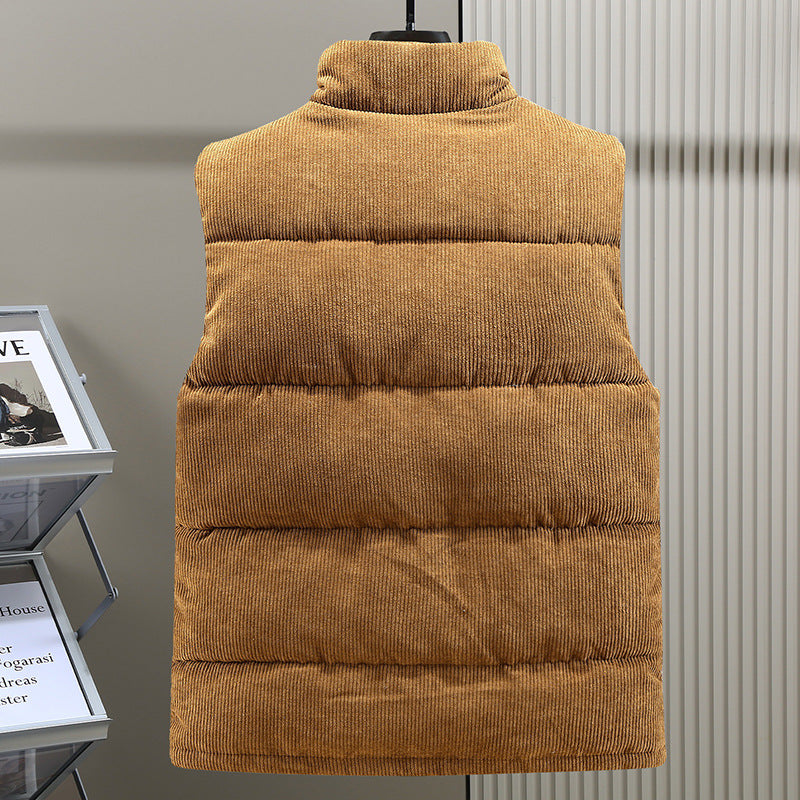 Ärmellose Winterweste mit zeitlosem Design 1