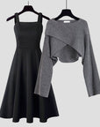 Ärmelloses A-Linienkleid für Elegante Anlässe 0