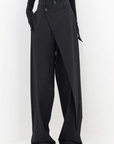 Asymmetrische Leinenhose für Damen – Elegante, Bequeme und Vielseitige Mode 2