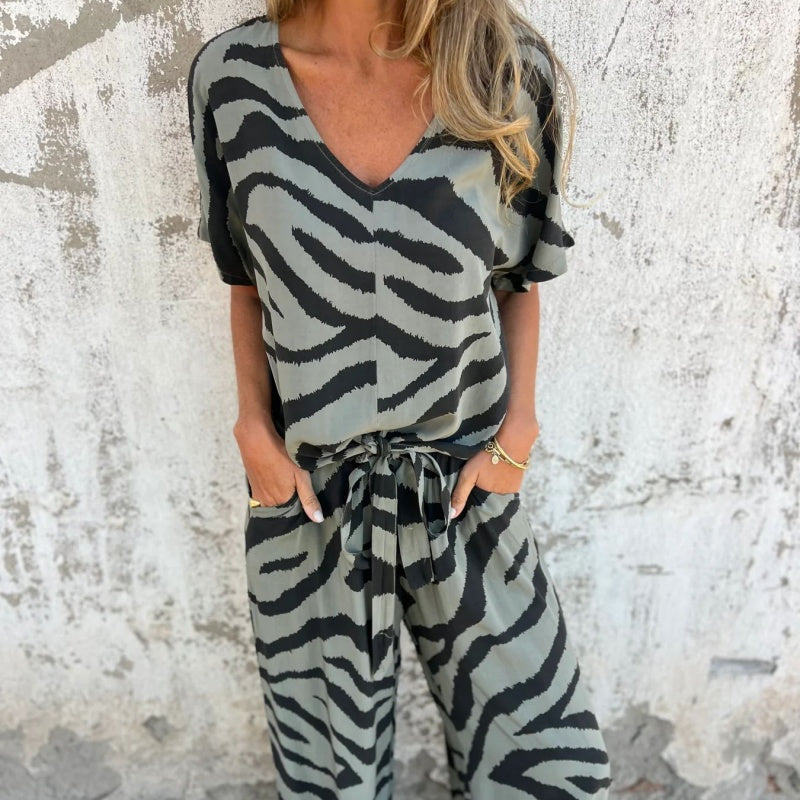 Auffälliges Zebra-Outfit für Mutige Tage 2