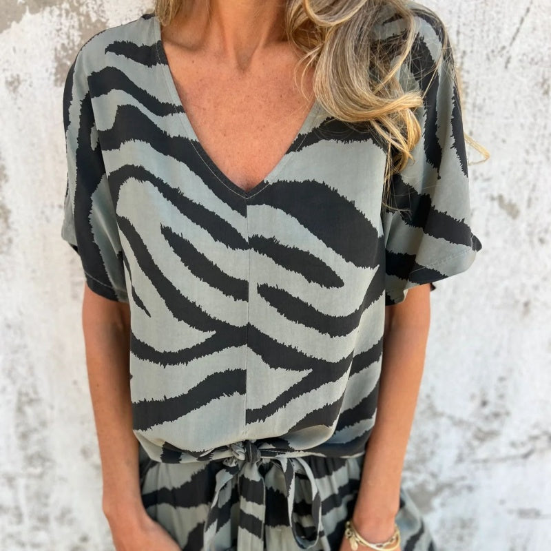 Auffälliges Zebra-Outfit für Mutige Tage 3