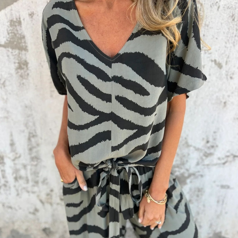 Auffälliges Zebra-Outfit für Mutige Tage 4