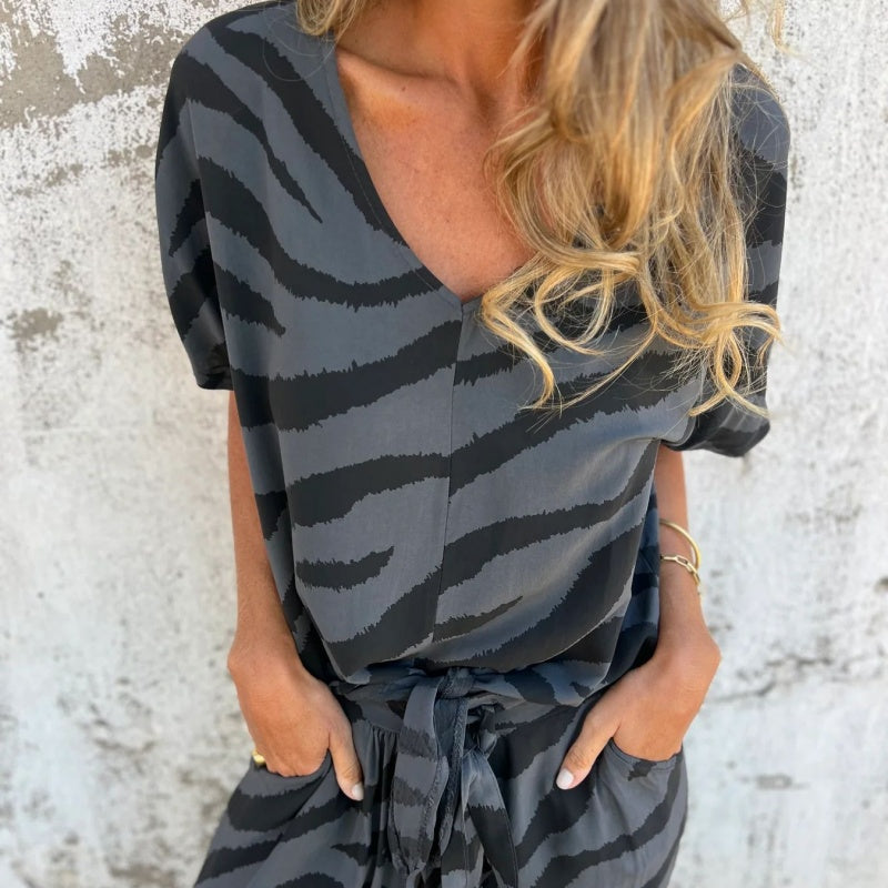 Auffälliges Zebra-Outfit für Mutige Tage 6