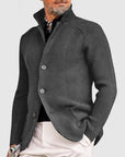 Ben | Herren Strickjacke Knopfverschluss Feinstrick 4