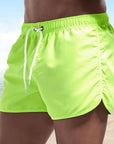 Bequeme Badehose mit elastischem Bund und schnelltrocknendem Material – Modernes Design für Strandtage 4