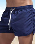 Bequeme Badehose mit elastischem Bund und schnelltrocknendem Material – Modernes Design für Strandtage 5