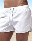 Bequeme Badehose mit elastischem Bund und schnelltrocknendem Material – Modernes Design für Strandtage 8