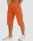 Bequeme Herren Cargo Shorts aus 100% Baumwolle – Vielseitig, Robust und Stylisch für Sommerabenteuer, Verfügbar in S, M, L, XL 13