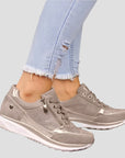 Bequeme Damenschuhe aus atmungsaktivem Material mit rutschfester Sohle für eleganten Alltag 1
