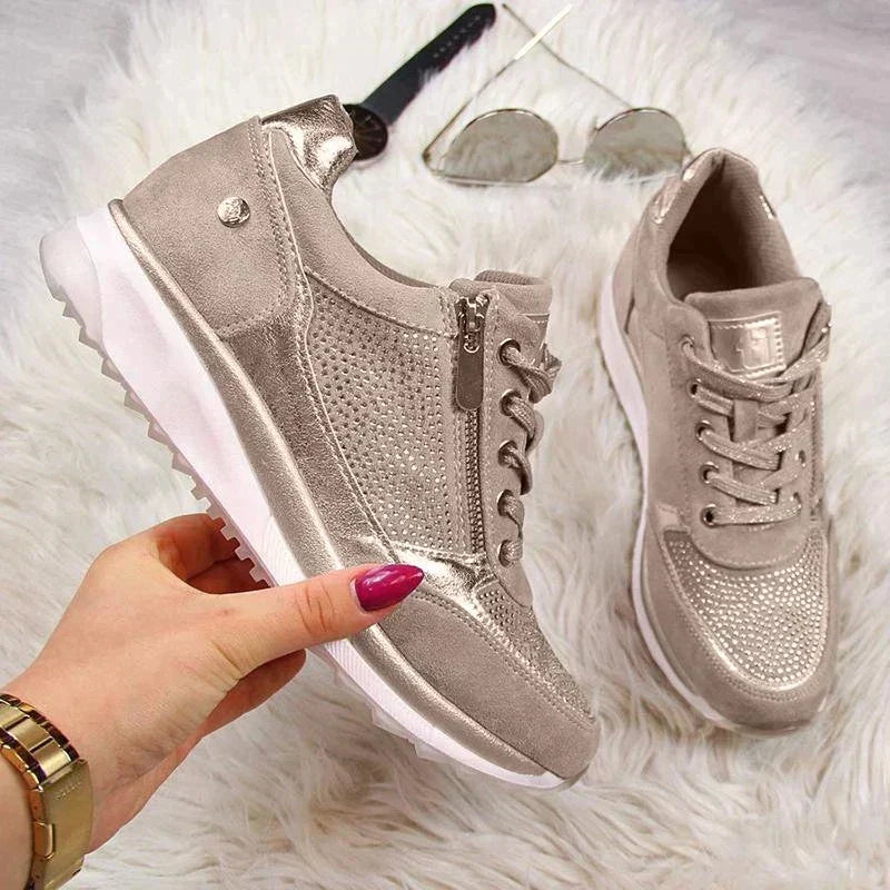 Bequeme Damenschuhe aus atmungsaktivem Material mit rutschfester Sohle für eleganten Alltag 7