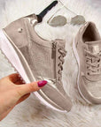 Bequeme Damenschuhe aus atmungsaktivem Material mit rutschfester Sohle für eleganten Alltag 7