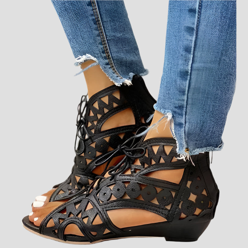 Bequeme Freizeitsandalen mit atmungsaktivem Design 0