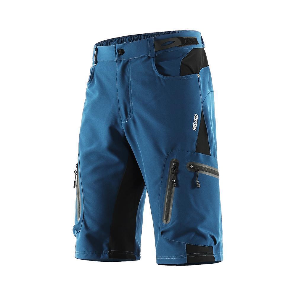 Bequeme Radhose aus Atmungsaktivem Material für Damen und Herren – Ideal für Radfahren, Camping und Wandern mit Reißverschlusstaschen 2