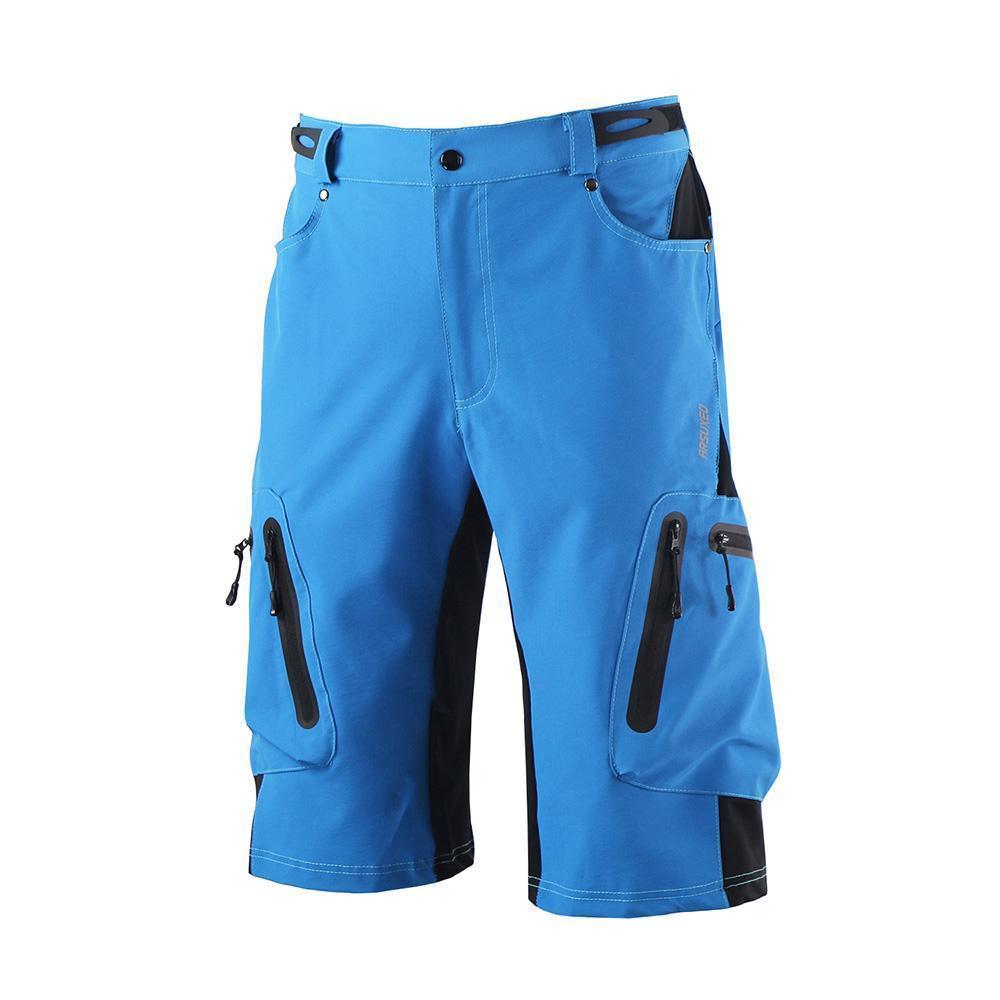 Bequeme Radhose aus Atmungsaktivem Material für Damen und Herren – Ideal für Radfahren, Camping und Wandern mit Reißverschlusstaschen 3