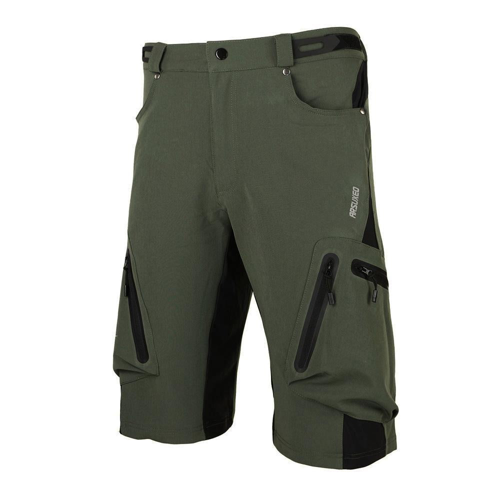 Bequeme Radhose aus Atmungsaktivem Material für Damen und Herren – Ideal für Radfahren, Camping und Wandern mit Reißverschlusstaschen 5