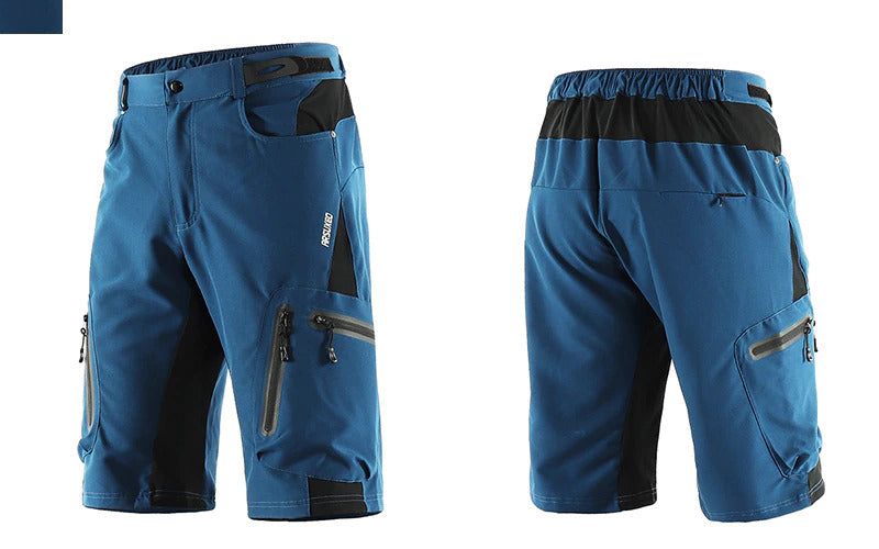 Bequeme Radhose aus Atmungsaktivem Material für Damen und Herren – Ideal für Radfahren, Camping und Wandern mit Reißverschlusstaschen 9