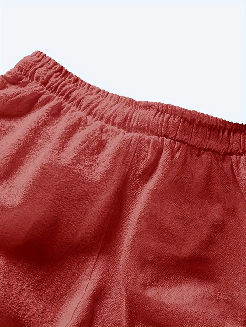 Bequeme Herren Sommershorts mit Kordelzug – Atmungsaktive und stilvolle Freizeitshorts 4