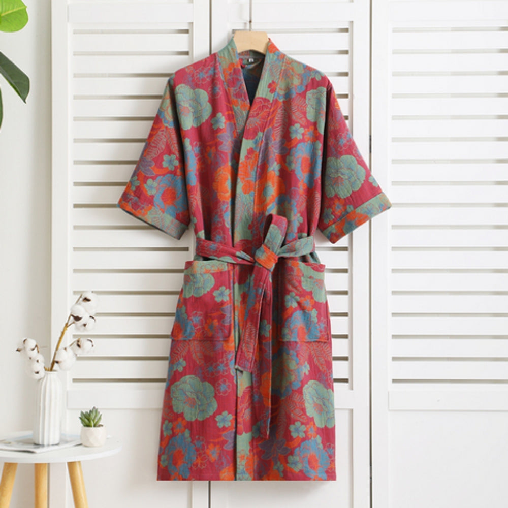 Blumenkimono Bademantel für Elegante Momente 4