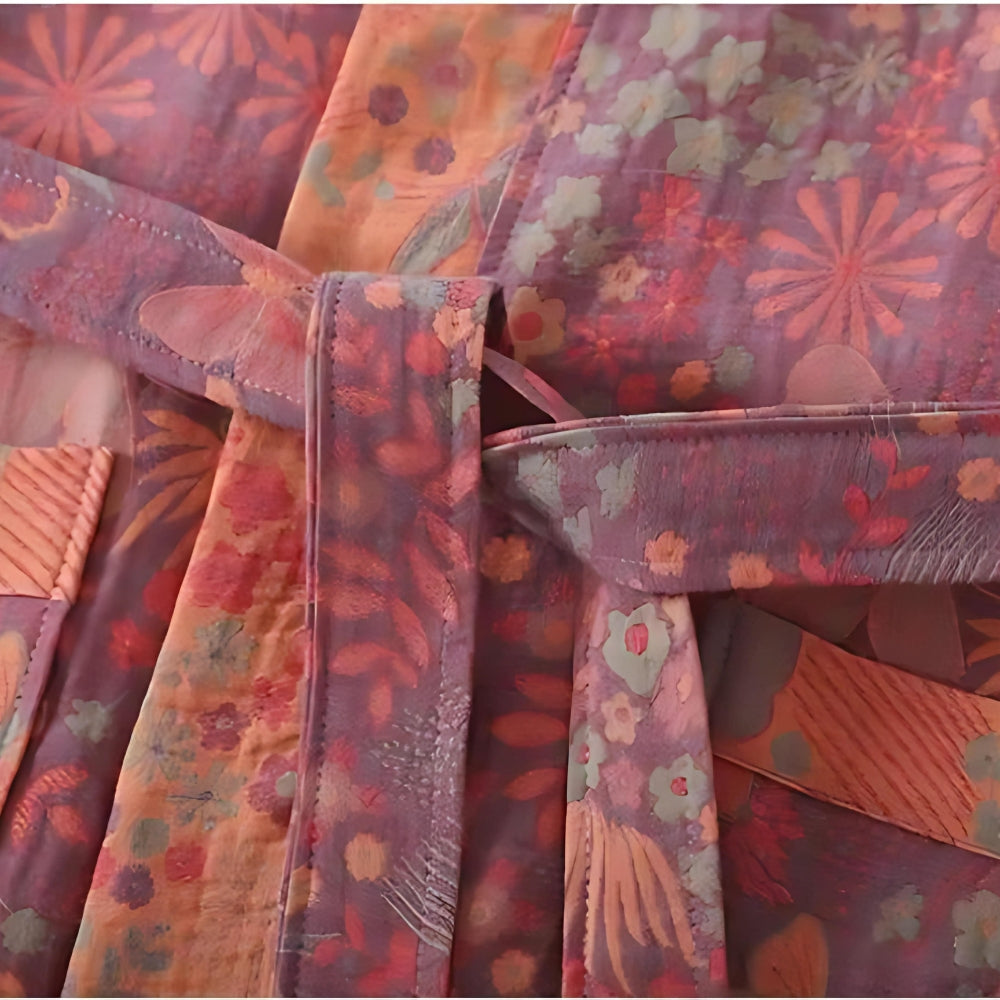 Blumenkimono Bademantel für Elegante Momente 5