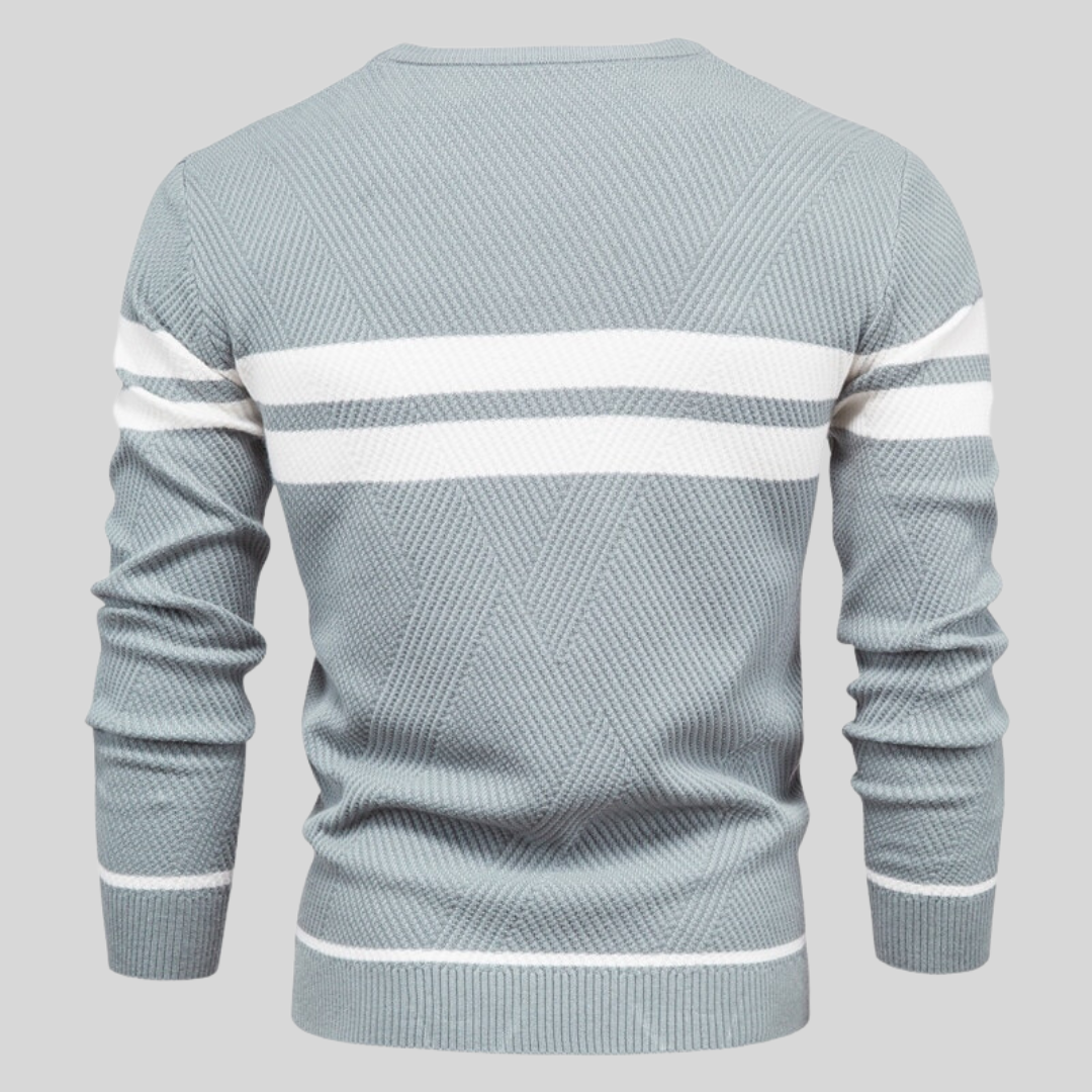 Bruno | Herren Strickpullover Rundhals Grobstrick 6