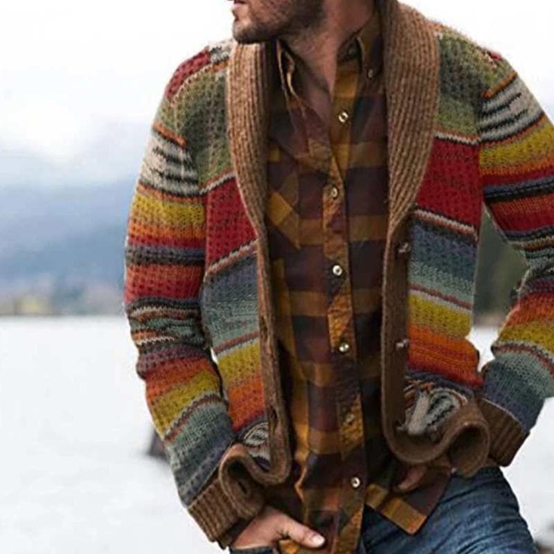 Bunte Strickjacke mit Lässigem Chic für Stilbewusste 1