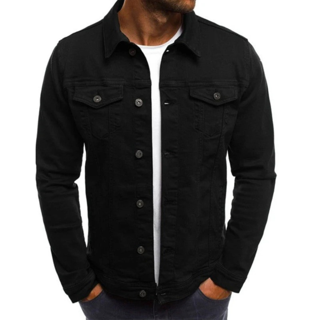 Casual Herren Denim-Jacke – atmungsaktiv & robust 3