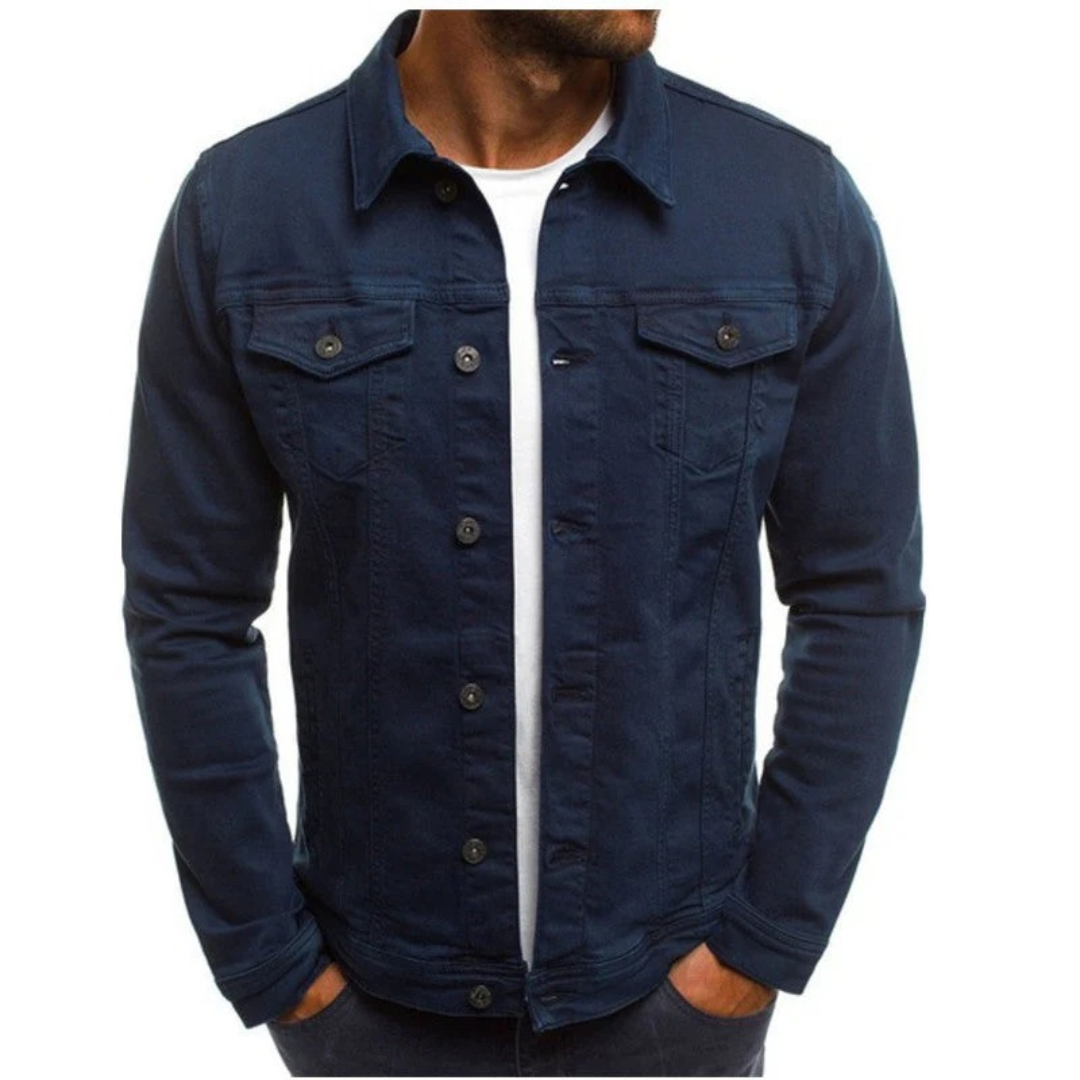 Casual Herren Denim-Jacke – atmungsaktiv & robust 5
