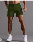 Chino-Kurzhose für Herren – Bequeme Sommerfreizeitshorts aus Baumwollmischgewebe 2