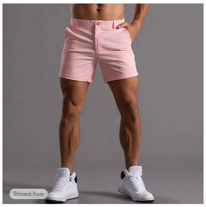 Chino-Kurzhose für Herren – Bequeme Sommerfreizeitshorts aus Baumwollmischgewebe 3