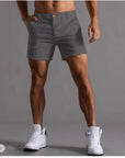 Chino-Kurzhose für Herren – Bequeme Sommerfreizeitshorts aus Baumwollmischgewebe 9