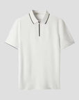 Chunky Strick Polo Herren mit Reißverschluss für Eleganz 0