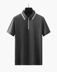 Chunky Strick Polo Herren mit Reißverschluss für Eleganz 2