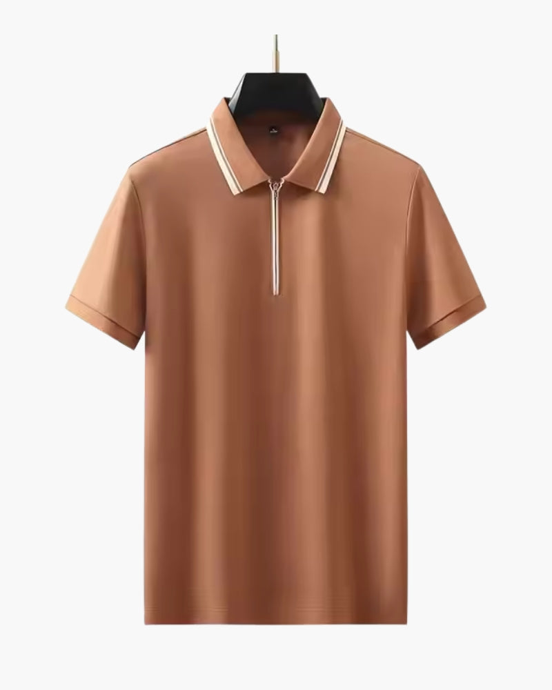 Chunky Strick Polo Herren mit Reißverschluss für Eleganz 4