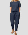 Elegant Zweiteiliges Sommeroutfit für Unbeschwerte Tage 0