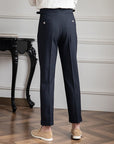 Elegante Arbeitshosen mit Hoher Taille für Stilbewusste 2